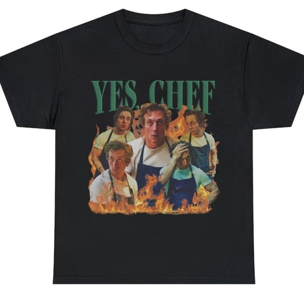 Yes Chef Jeremy Allen White Shirt The Bear Homage Tshirt